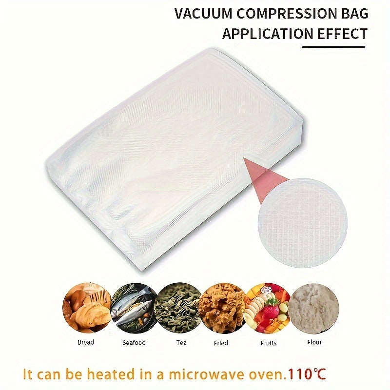 Pack of 50 Food Storage Vacuum Sealer Bags for Kitchen and Dining