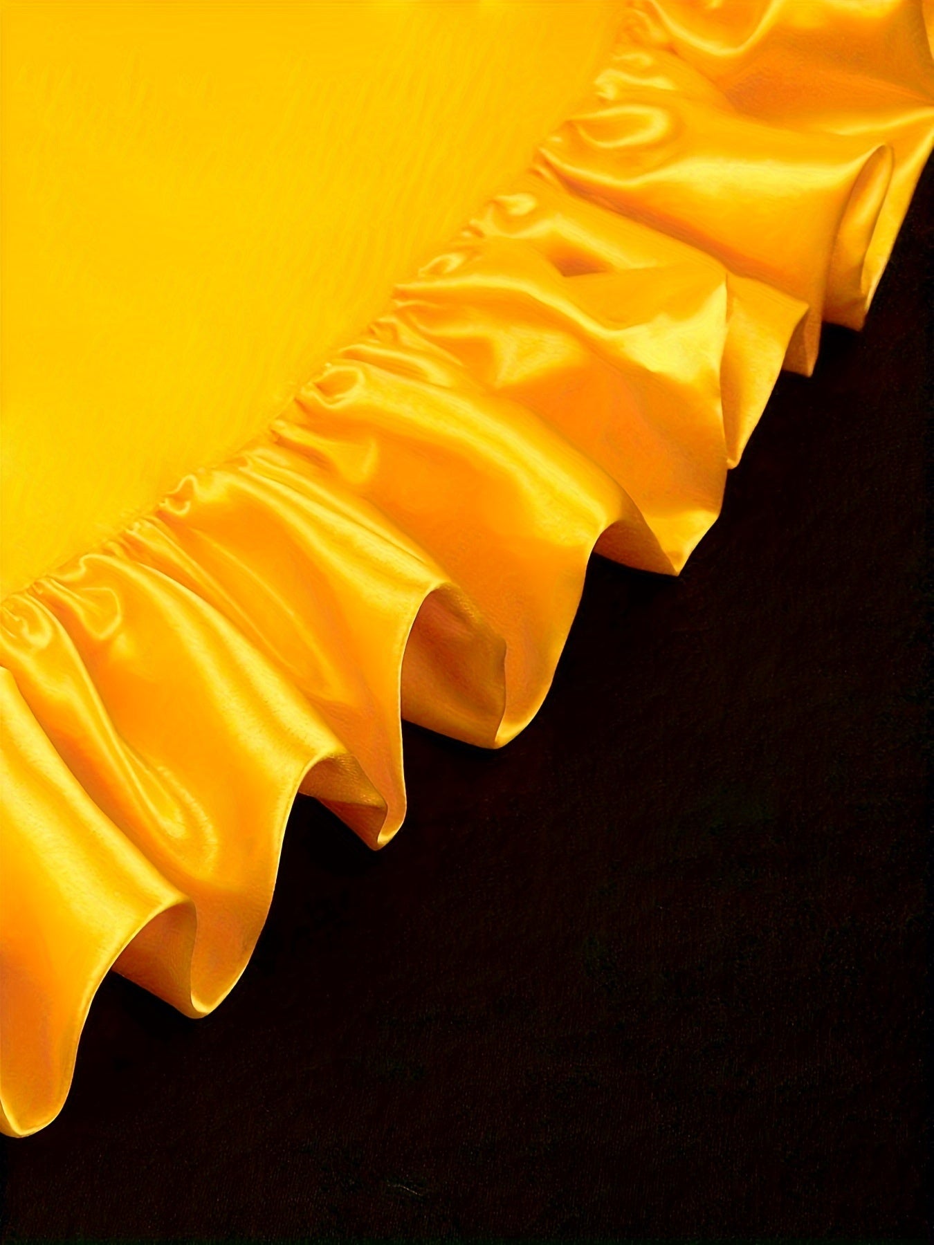 Plus Size Satin Color Block One Shoulder Midi Dress for Party