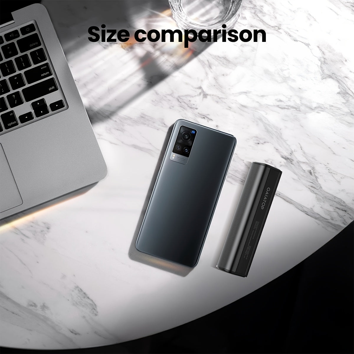 Portable USB Rechargeable Space Heater for Camping and Family Use with Adjustable Temperature