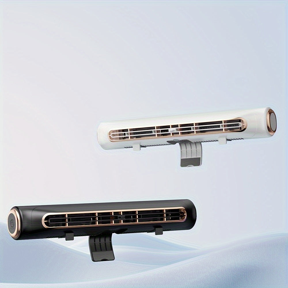 Clip-On Desk Fan with Adjustable Angle for Personal Cooling at Home Office