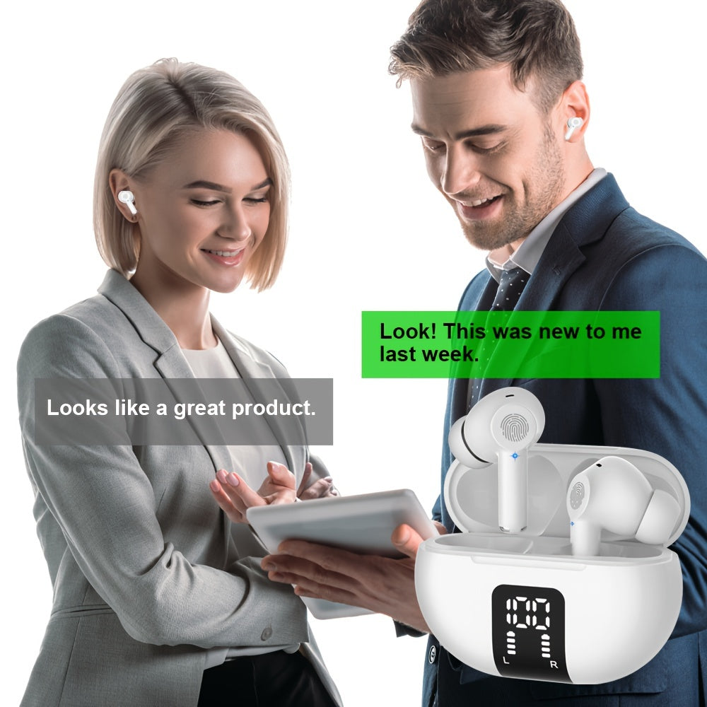 Wireless Earbuds with Real-Time Language Translation Support 150 Languages for Travel and Business