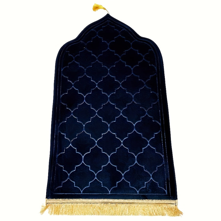 Outdoor Prayer Mat with Tassel Design Non-Slip Durable and Comfortable for Home and Garden