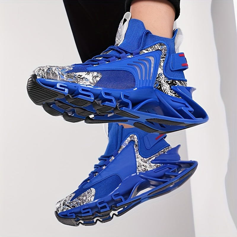 Breathable Casual Sneakers for Couples All-Season Large Size Round Toe Sports Shoes