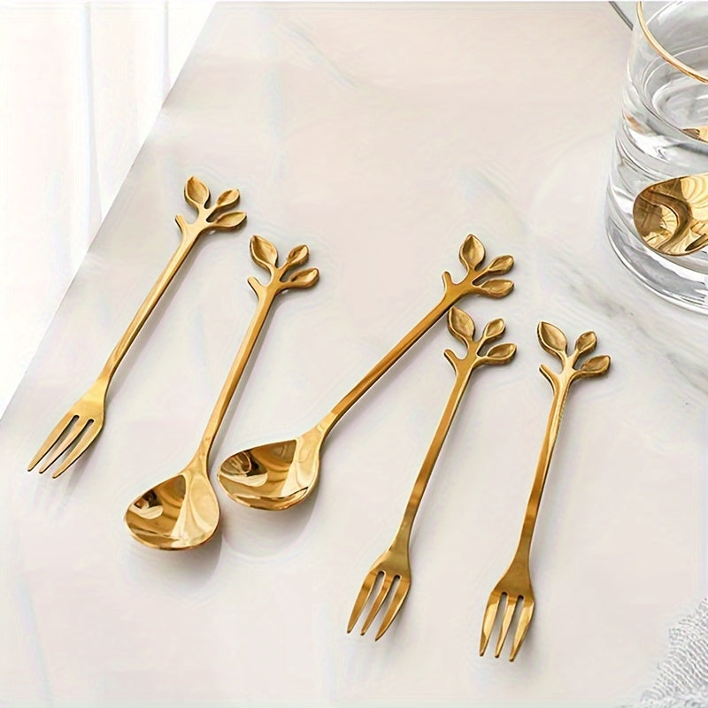 10pcs Stainless Steel Cutlery Set for Home Kitchen Restaurant Tableware