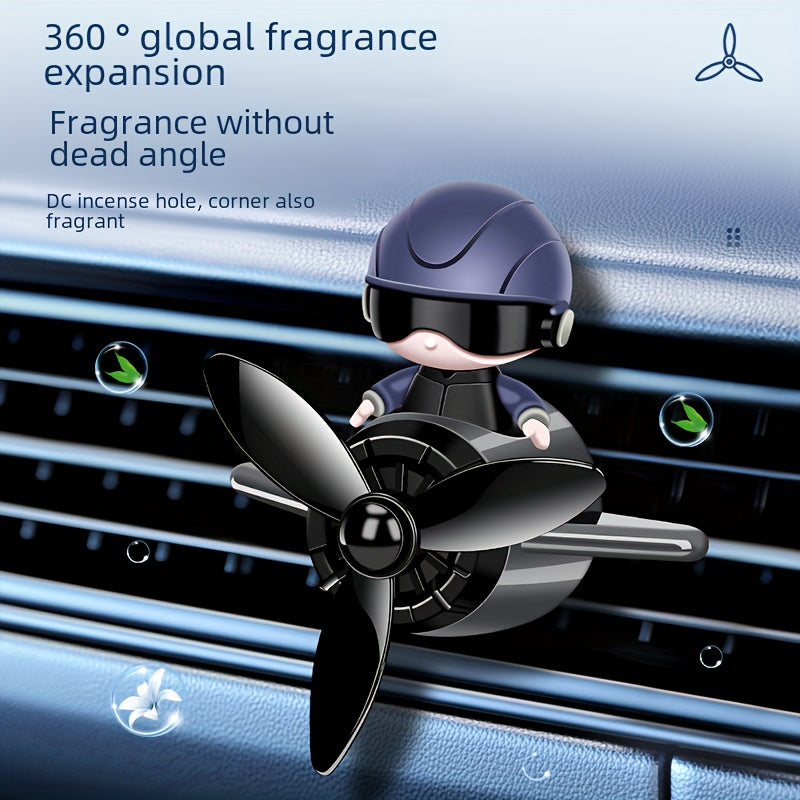 Avtomobil havo tozalovchi, multfilm samolyot vent klipi, uzoq davom etadigan hidi