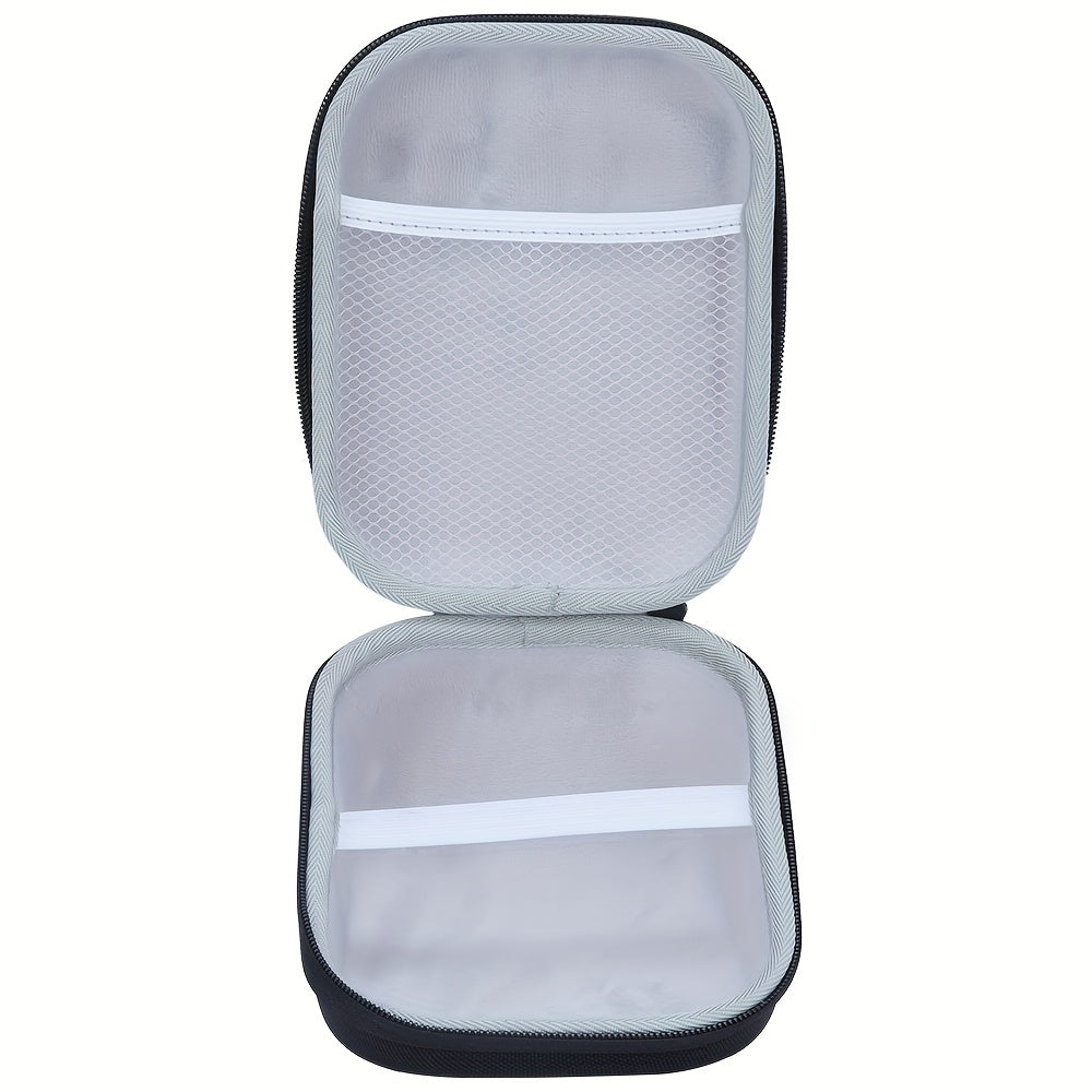 Estuche portátil para monitor de presión arterial con correa de mano y material duradero