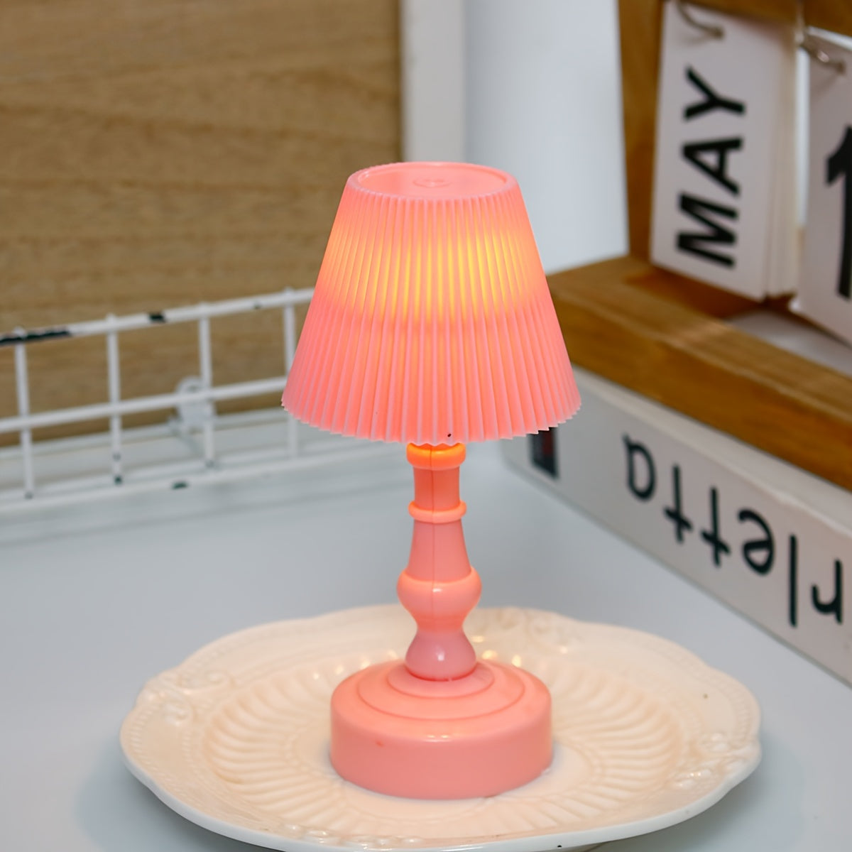 Mini Blossom LED Table Lamp for Bedroom Desk Living Room Decor