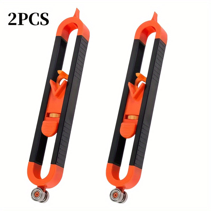 Plastic Contour Gauge with Lock, Adjustable Profile Tool for Woodworking