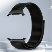 Water-Resistant Nylon Watch Band for Galaxy Watch Ultra Adjustable Strap Deployant Clasp