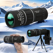 Telescopio monocular portátil 10X aumento objetivo de 42mm para viajes y camping