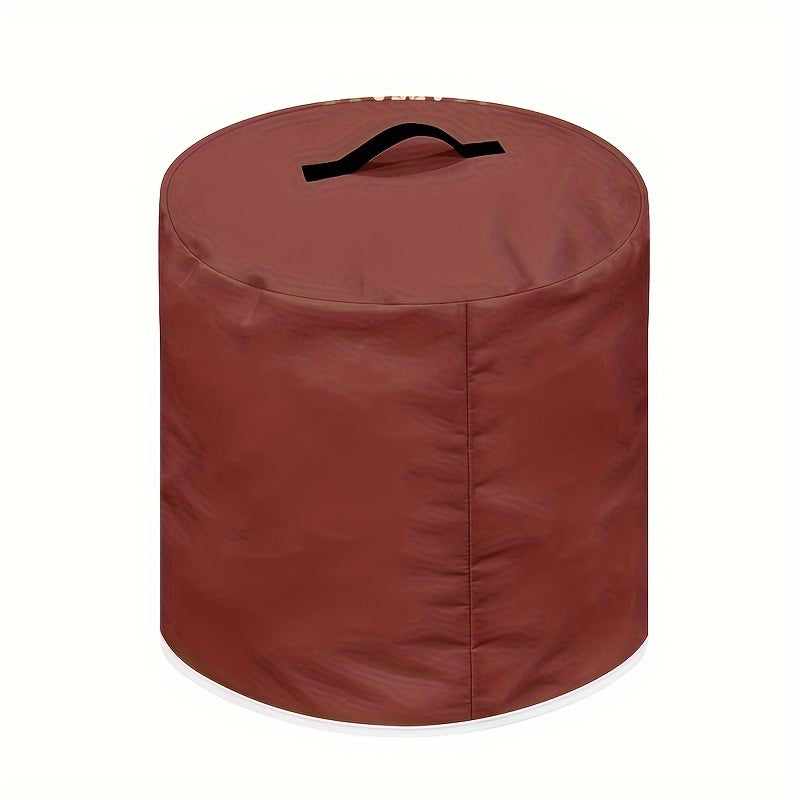 Multi-Functional Kitchen Appliance Cover for Rice Cookers Pressure Cookers and Air Fryers Polyester Dustproof with Handles and Tissue Pocket