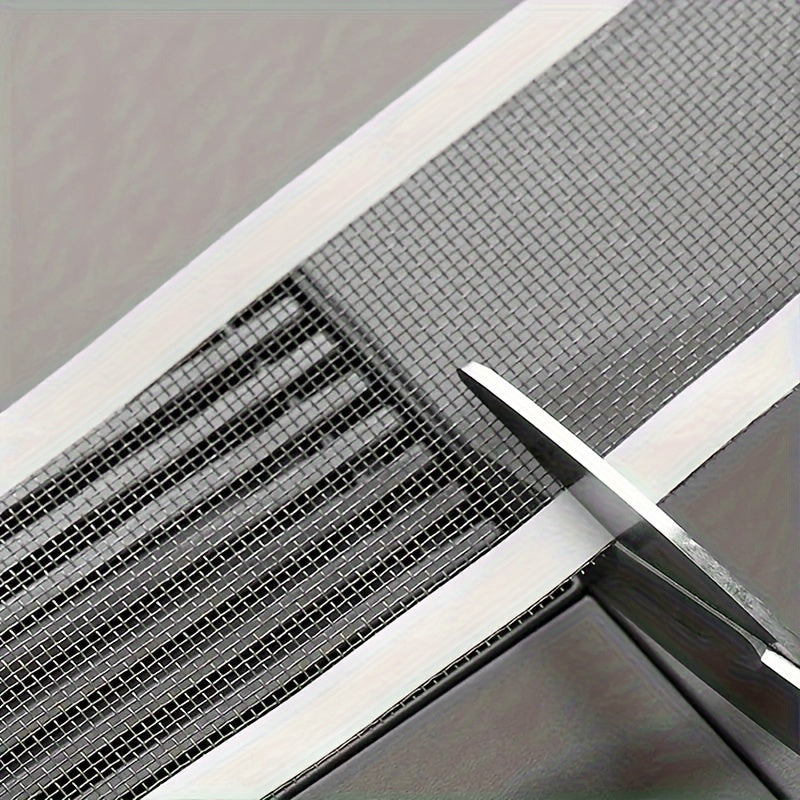 Disposable Shower Drain Hair Catcher Roll 5m Self-Adhesive Polyester Mesh Strainer Waterproof Moisture-Resistant