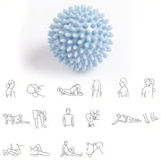 Hedgehog-Shaped PVC Massage Ball for Deep Tissue Relaxation for Neck Shoulders Back