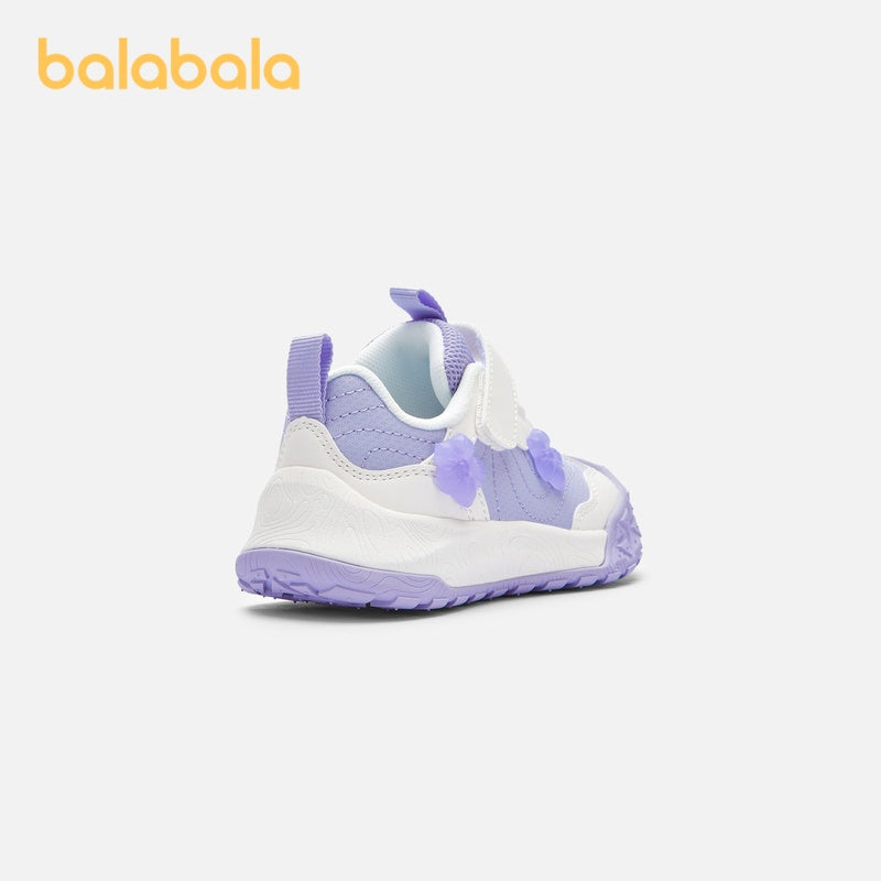 Girls' Kids Sneakers Low Top Casual Sports Shoes with Flowers and Geometric Patterns