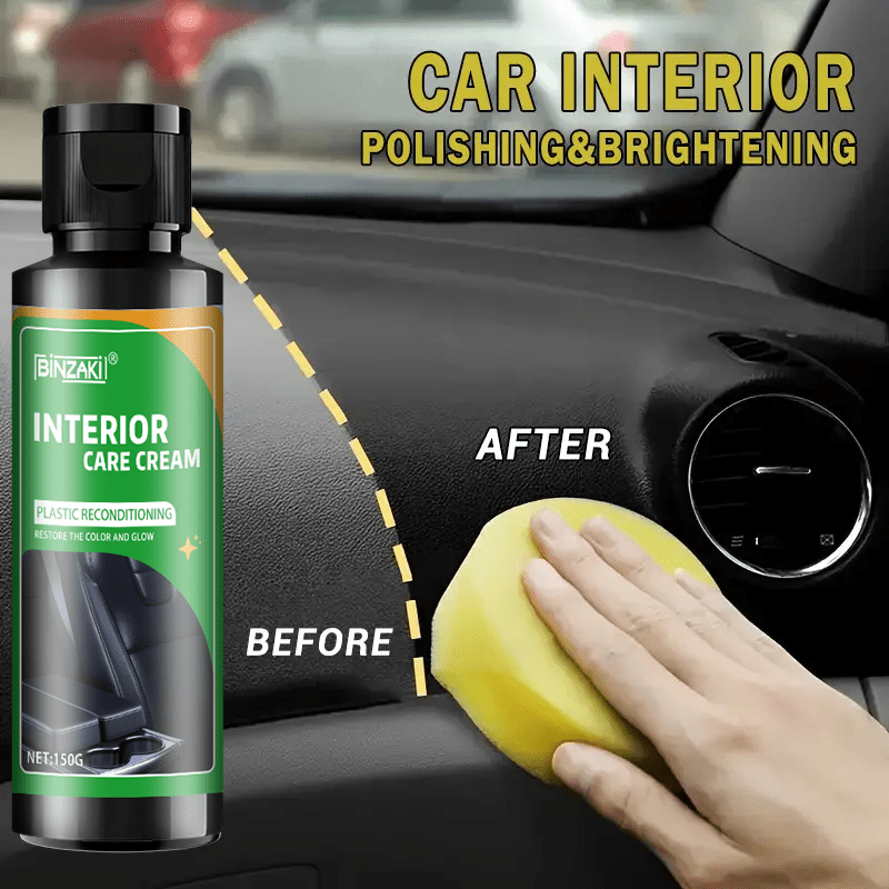 Восстановитель интерьера автомобиля для пластика и кожи 150 г Воск для панели приборов Защита