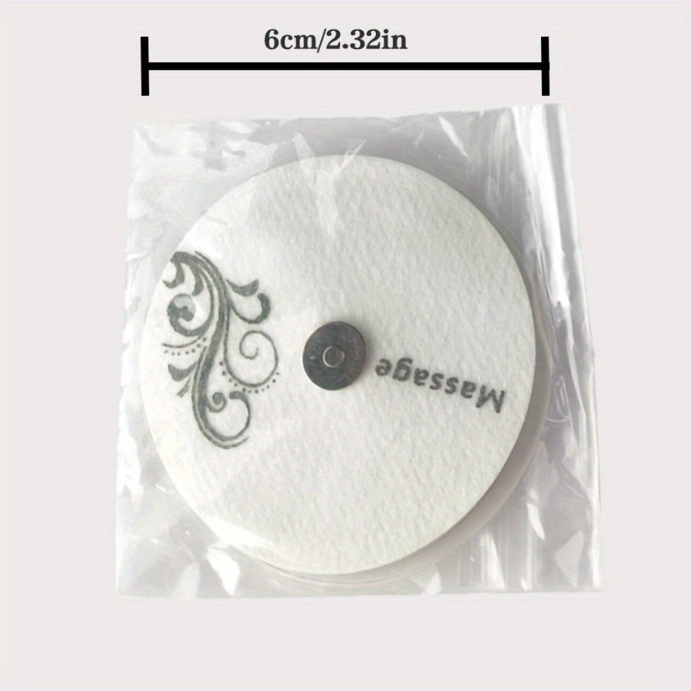 Portable Electric Massager with Display, 8 Intensity Levels, 6 Modes, Gel Pads