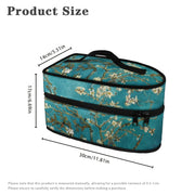 Portable Iron Storage Bag Dustproof Organizer with Handle and Dual Zippers
