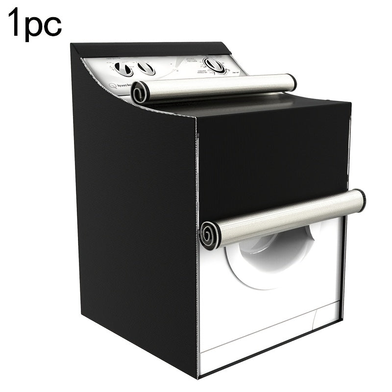 Funda para lavadora de tela Oxford, impermeable, a prueba de polvo y de sol, con cremallera, para uso en interiores y exteriores