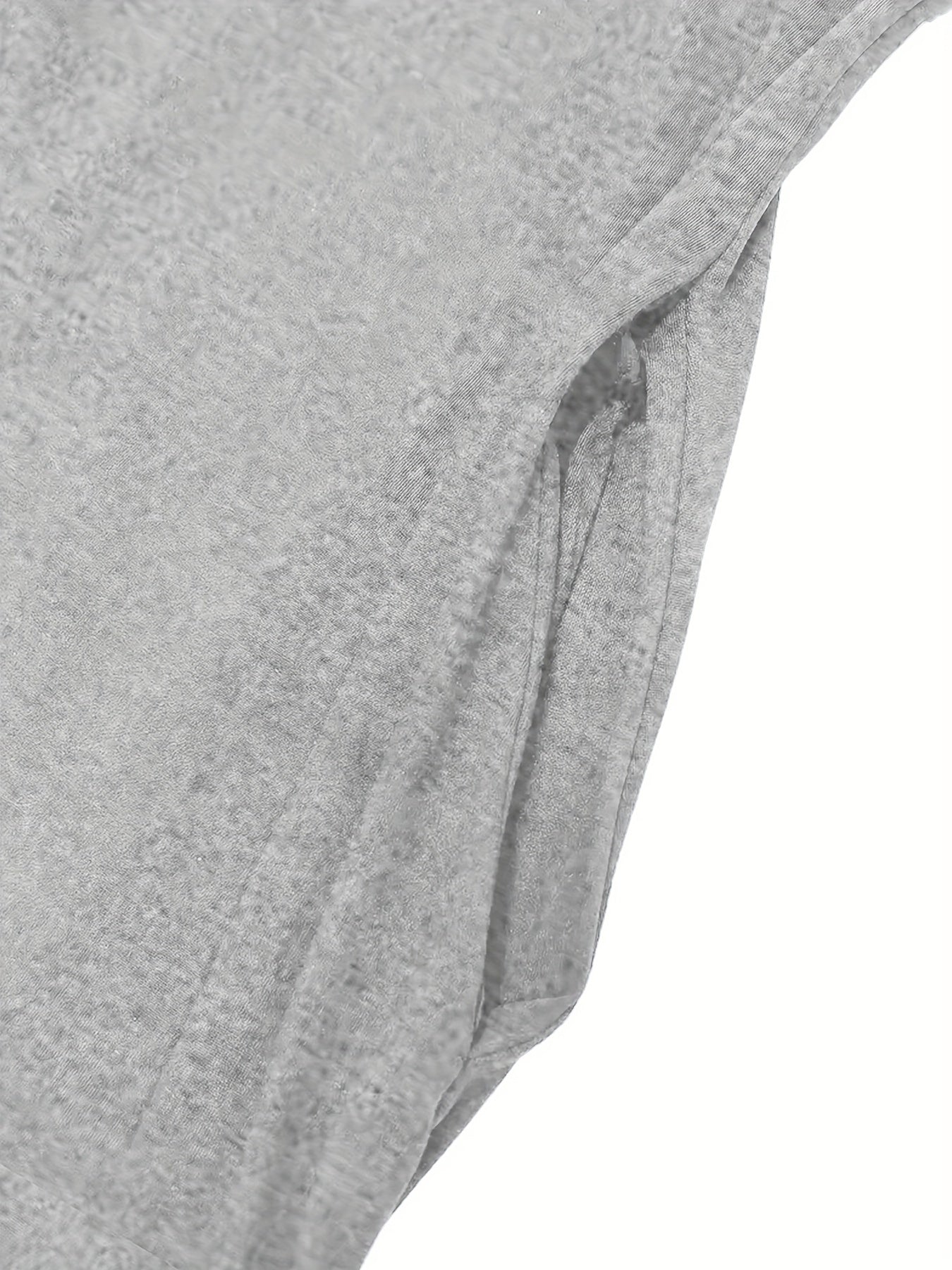 Plus Size Solid Color Maxi Dress with V Neck Long Sleeves Pockets