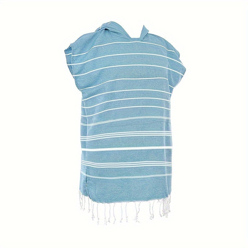 Hooded Cloak for Men and Women Multi-Functional Beach Towel Moisture-Absorbing Breathable Durable