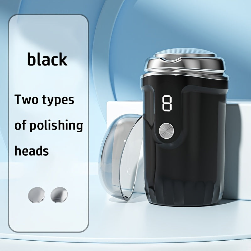 Rechargeable Electric Foot Grinder with Power Indicator and Interchangeable Grinding Heads