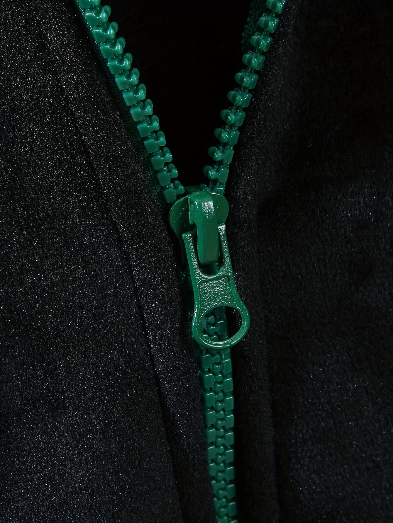 Boys Velvet Hooded Two-Piece Suit Fall Winter Zipper Alphabet Pattern