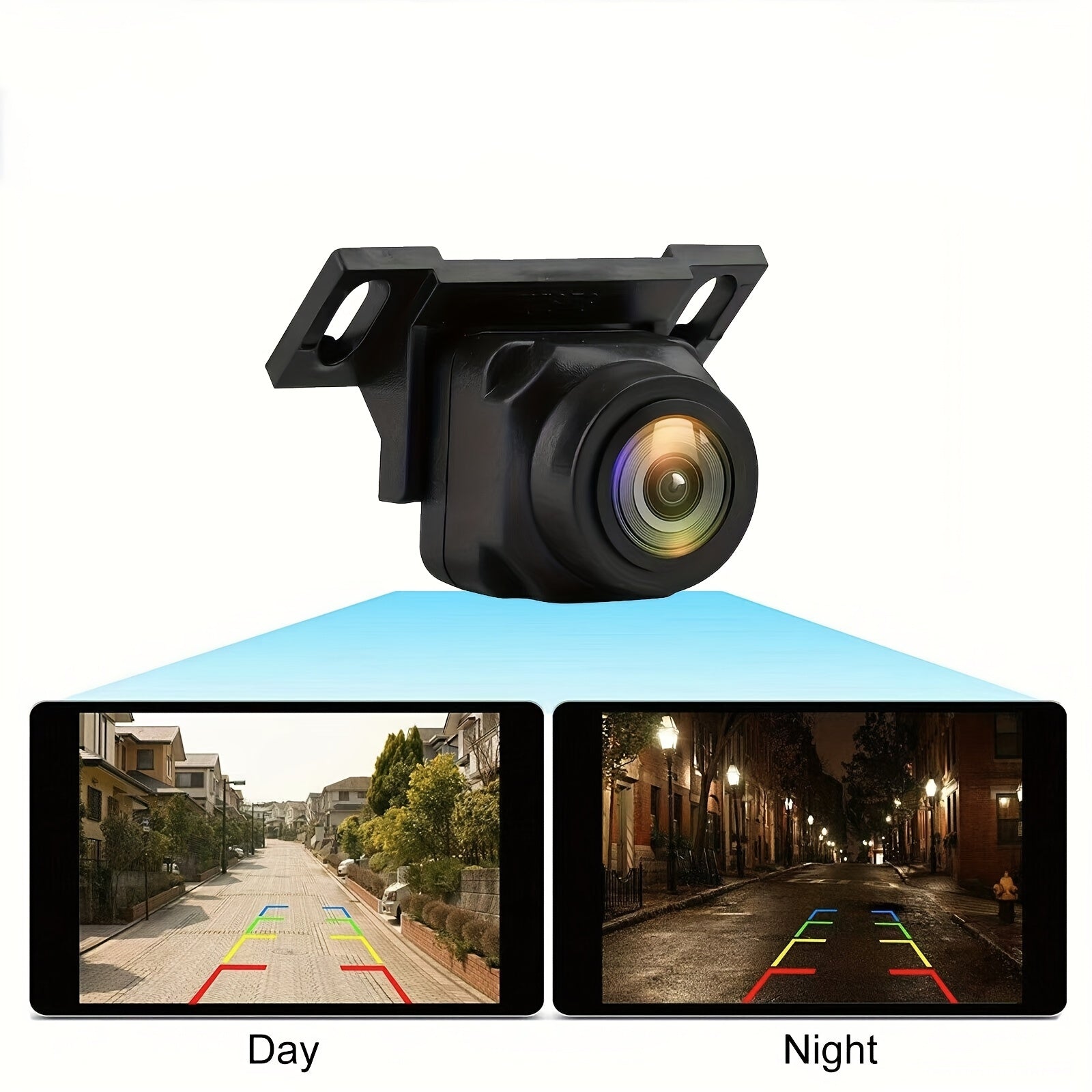 Orqa ko'rinish kamerasi HD kechqurun ko'rish keng burchakli avtomobil orqa kamera uchun sedan, SUV, mikroavtobus