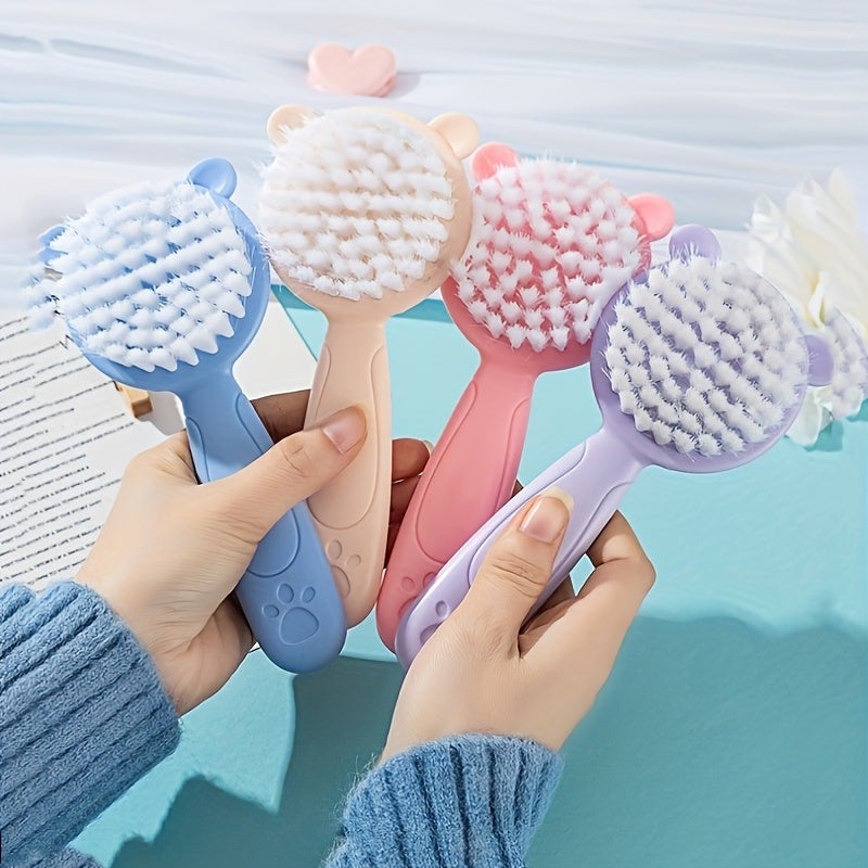 Yumshoq kauchuk va soch taragichi bilan yumshoq bosh massaji taragich to'plami - O'g'il va qizlar uchun mukammal