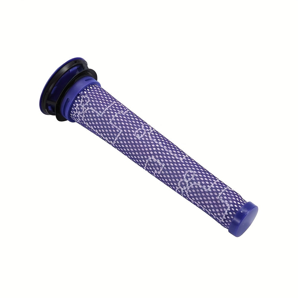 V7/V8 HEPA Filter Replacement Purple Mesh Black Base High-Efficiency Particulate Filtration
