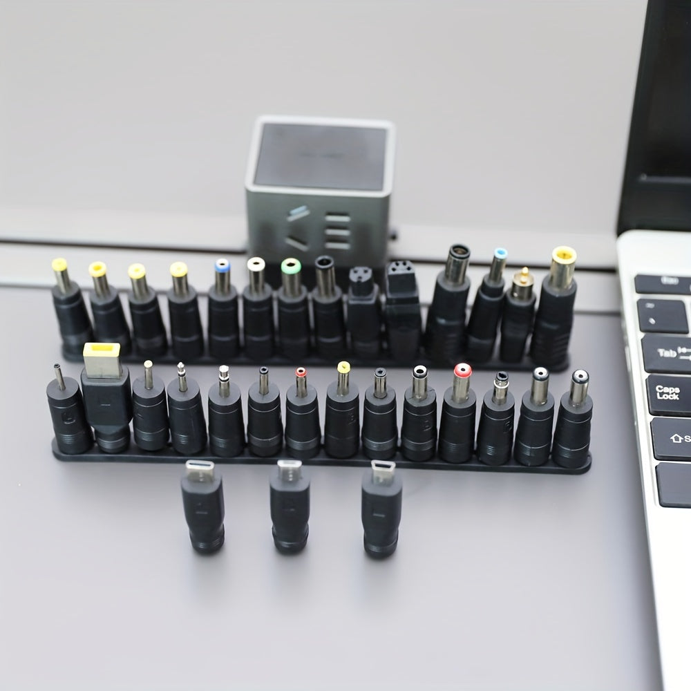 Multi-Function Power Adapter Set with 31pcs 5521DC Converter Heads