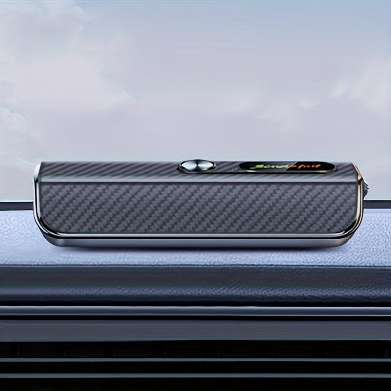 Durable ABS Car Dashboard Number Plate with Emergency Window Breaker and Adjustable Display