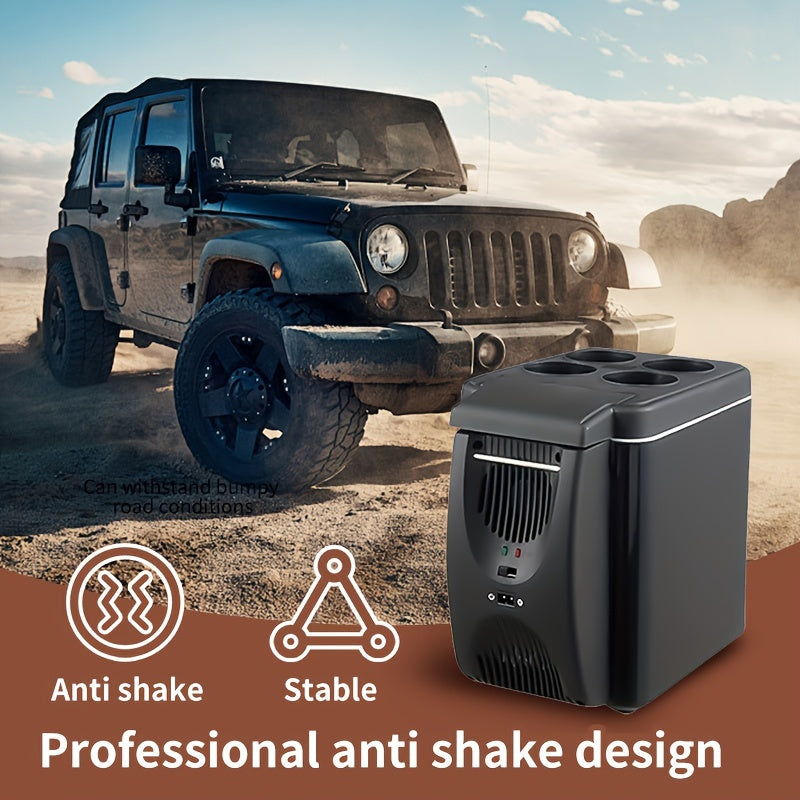 Portable Mini Car Refrigerator 12V Insulation Cooler for Camping and Travel