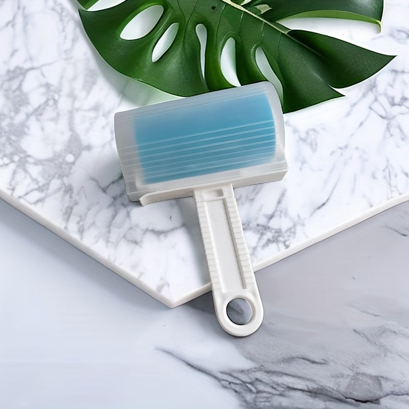 Reusable Lint Remover for Clothes and Furniture with Sticky Roller for Pet Hair Dust and Pellets