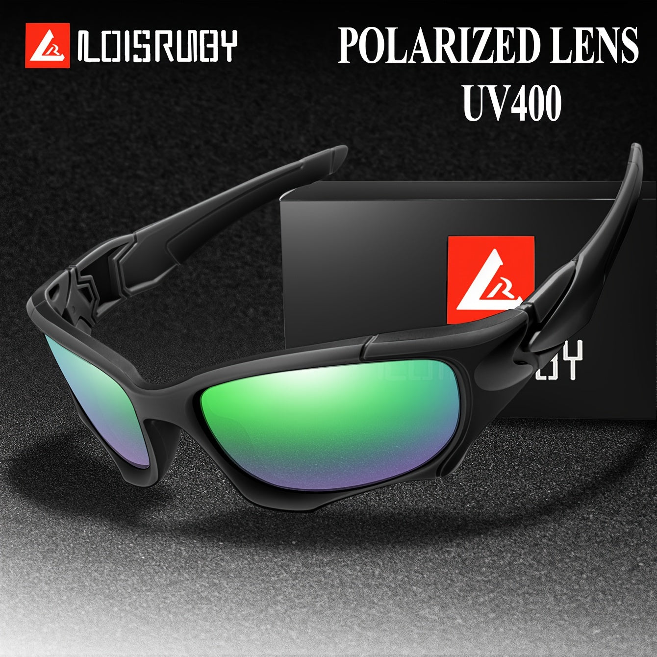 Polarized Sports Glasses Mirror Lens for Running Fishing Hiking Protection