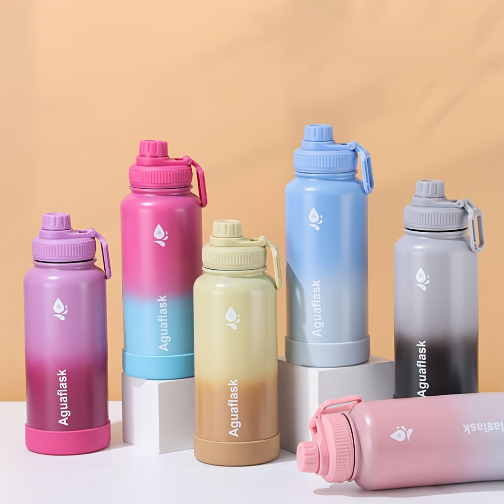 500ml Vacuum Insulated Stainless Steel Water Bottle Reusable Sports Flask