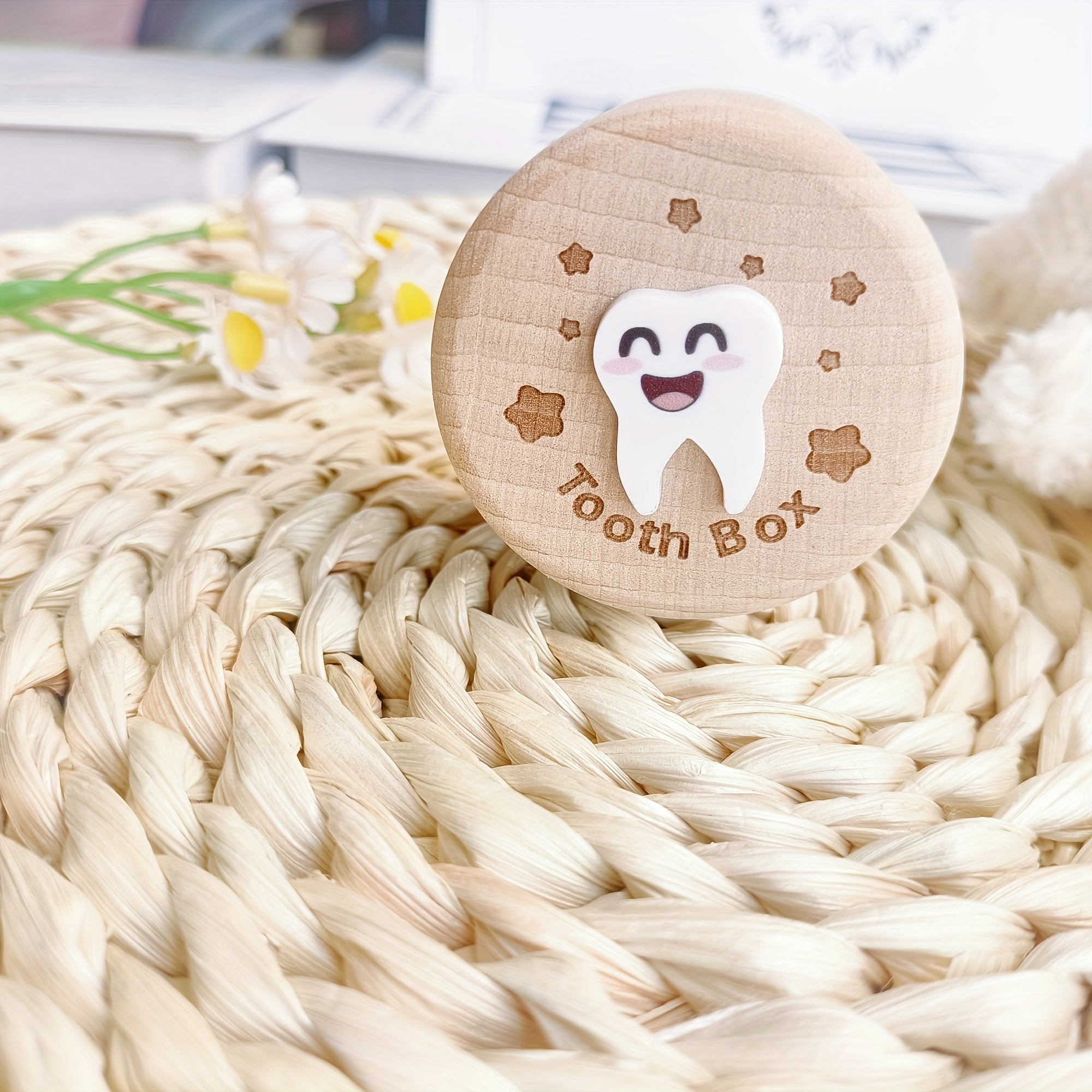 Запечатлейте драгоценные моменты с помощью коллекционера зубов и волос плода из дерева Cherished Memories - идеальный сувенир для маленьких детей, отличный подарок на день рождения для новых родителей и очаровательный элемент декора для дома.