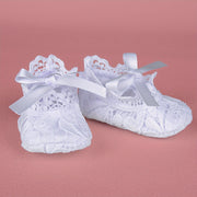 Kichkina erkaklar qizlar uchun cherkov poyabzali, toʻliq rangli mato, kundalik, chaqaloq uchun birinchi qadamlar