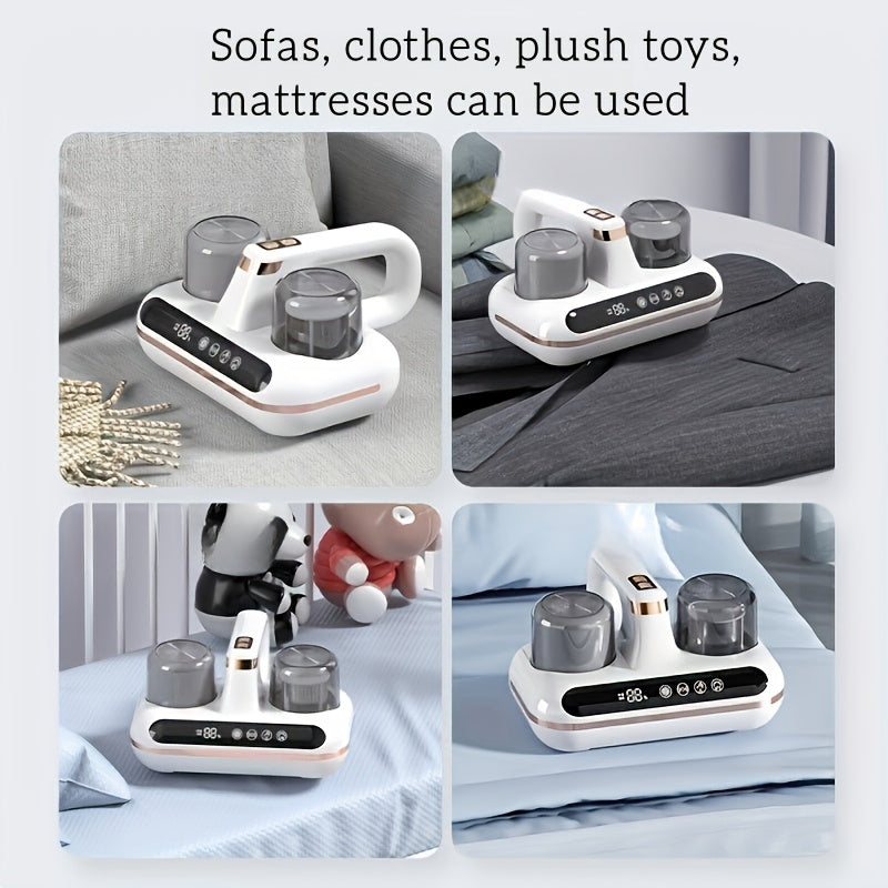 TENGQU LED changyutgich, USB orqali zaryadlanadigan, 6000mAh batareya, 5KPa so'rish quvvati, 0.2 soat batareya hayoti, 65dB shovqin intensivligi.