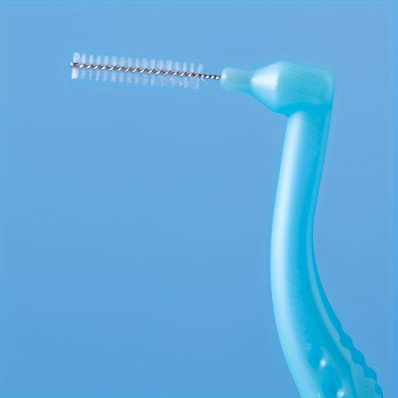 10 dona L-shaklidagi interdental tish cho'tkasi bo'shliq va ortodontik qurilmalarga mos