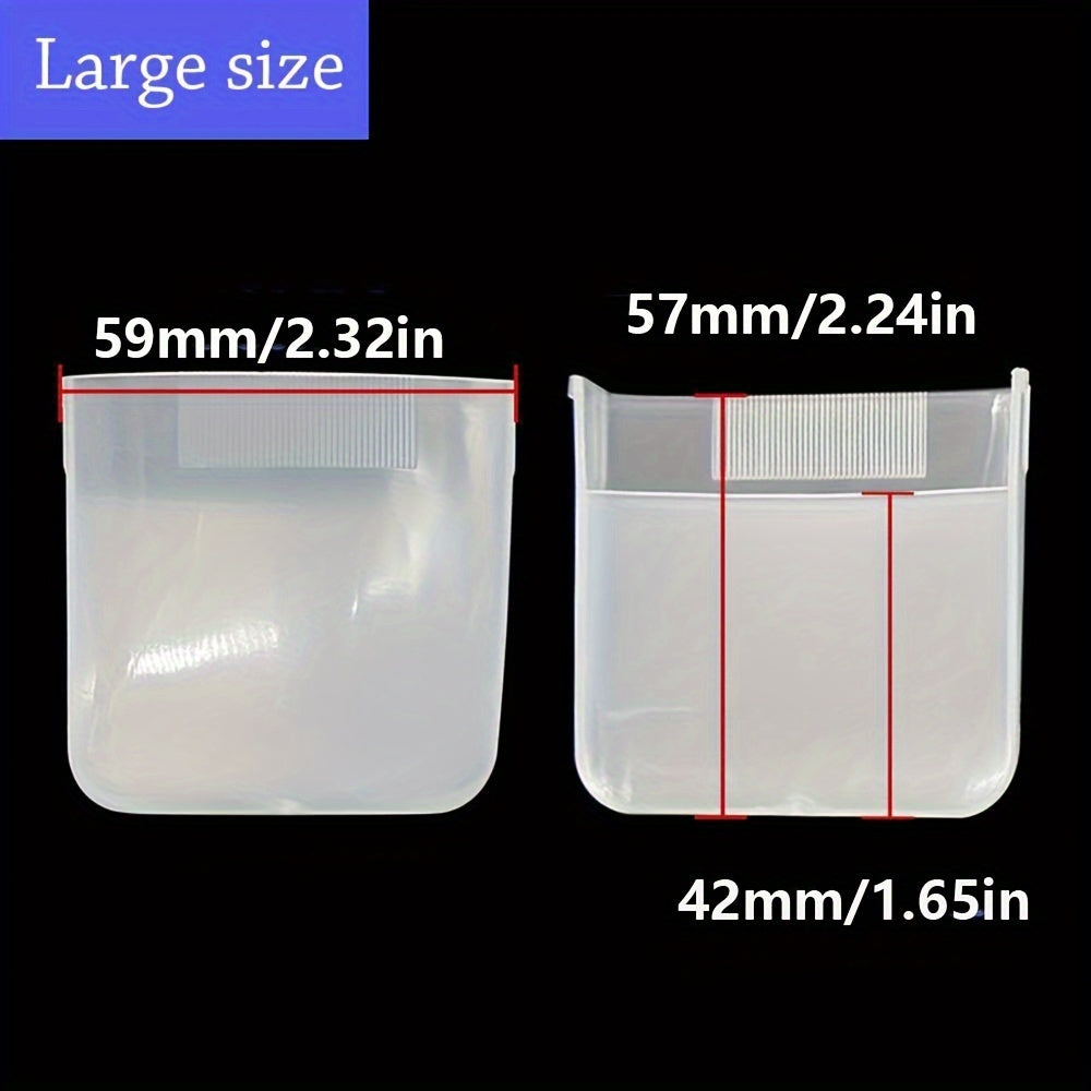 Set of 10 Plastic Condensation Collector Cups for Rice Cookers and Dining