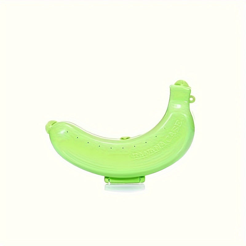 Estuche protector de plástico para plátanos, a prueba de golpes, para escuela y viajes