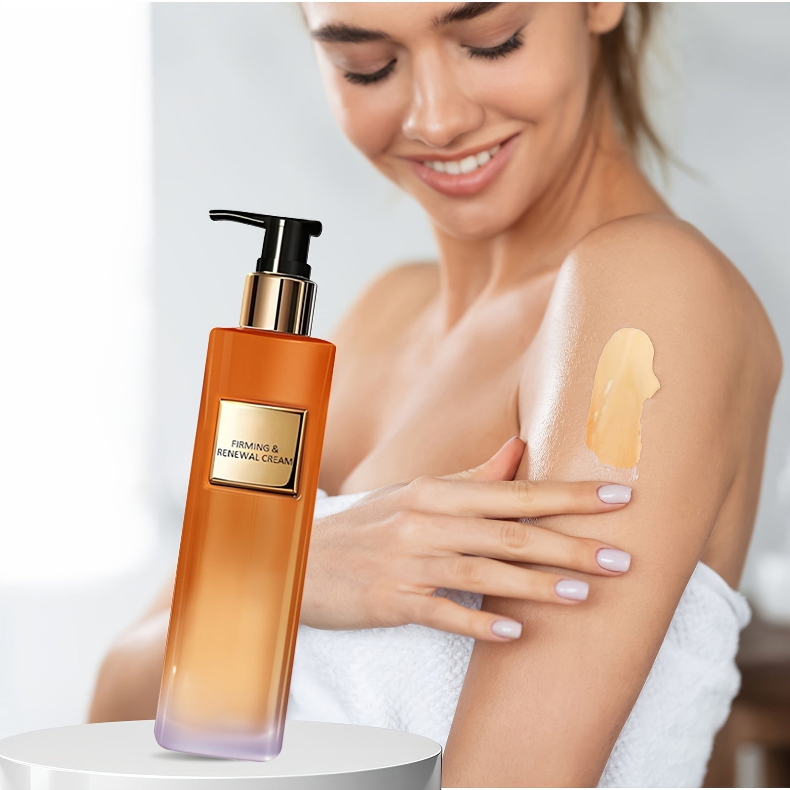 Крем для тела Firm для бедер и ягодиц, увлажняющий с маслом жожоба и витамином E