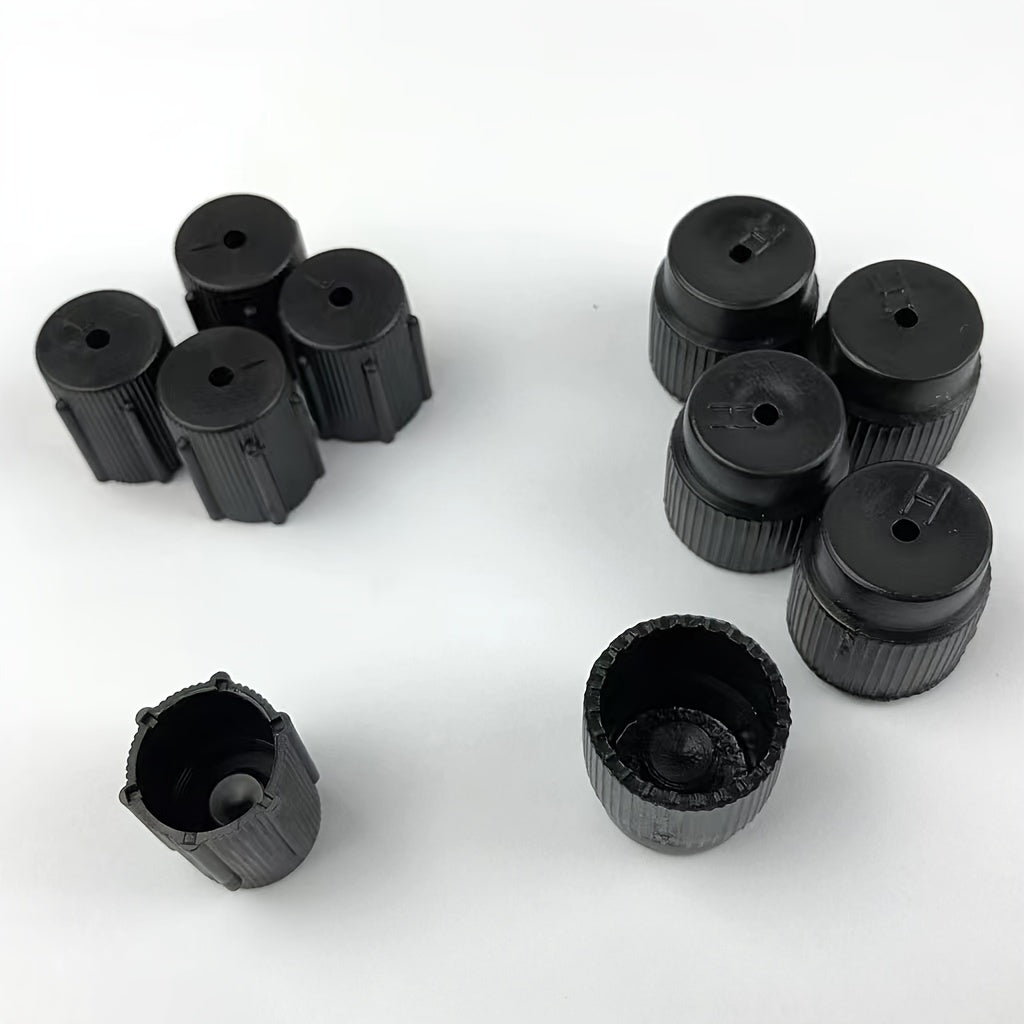 Black Car Air Conditioner Knob Replacement Parts Black Durable Plastic Control Switch