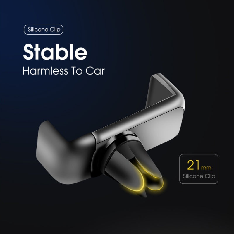 Universal Car Phone Holder Air Vent Mount Adjustable Rotatable Plastic