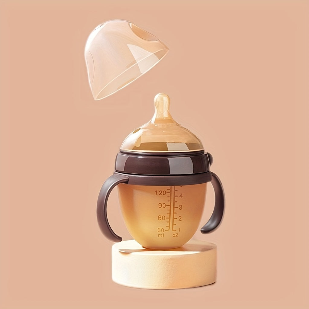 Baby Feeding Bottle Silicone 150ml 250ml with Handle for Newborns