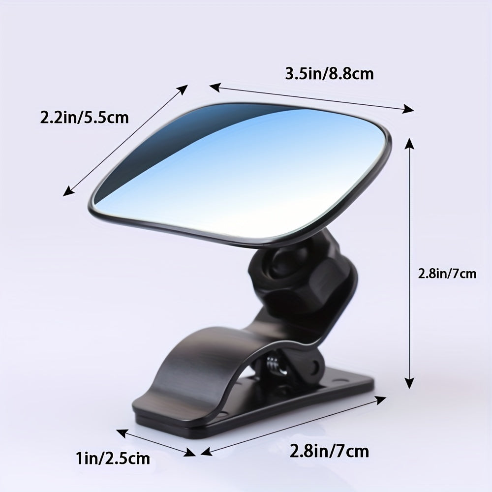 Shatterproof Car Seat Mirror with 360° Adjustable Wide-Angle for Child Safety