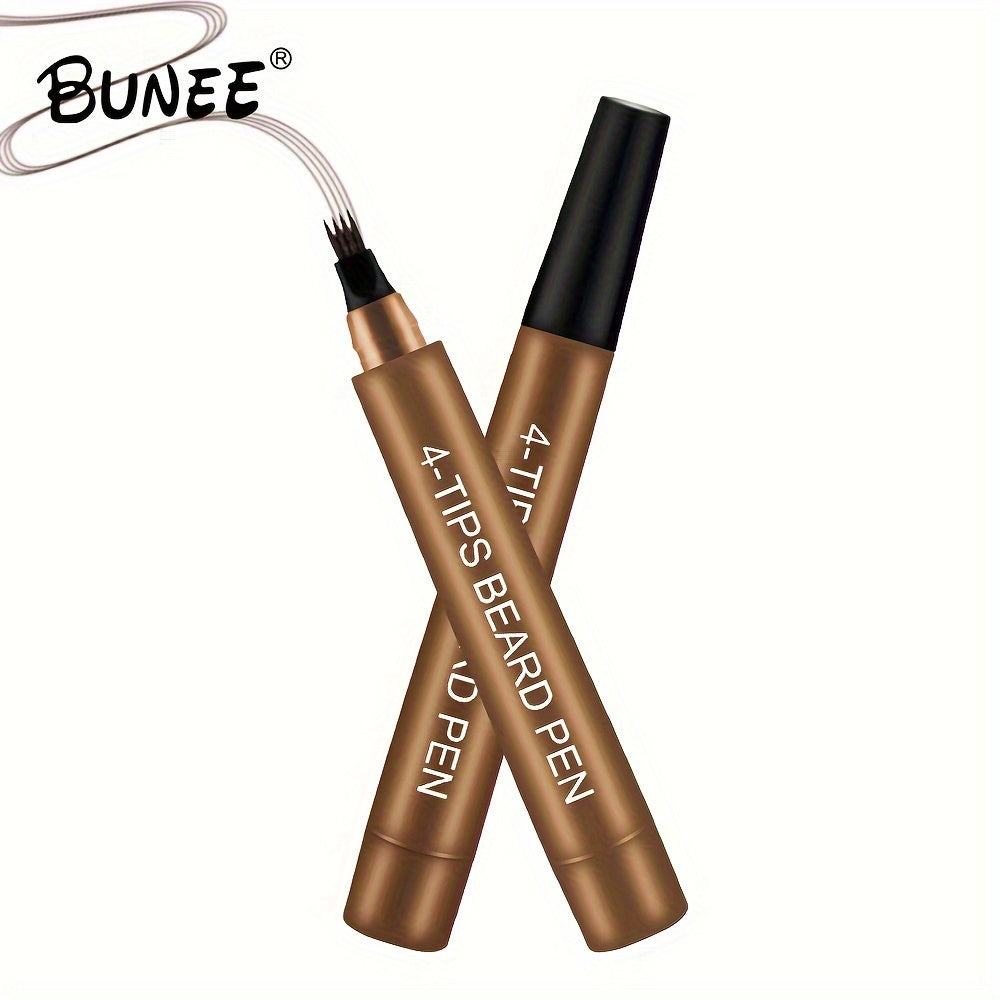 Kit de bolígrafo rellenador de barba para hombres, sin parabenos, para dar forma y mejorar el vello facial