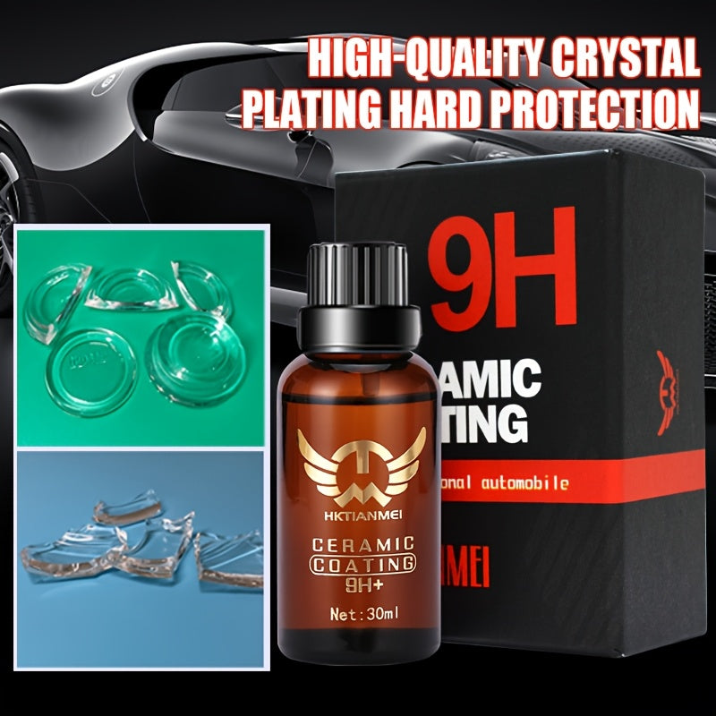 Recubrimiento avanzado de cerámica de grafeno para vehículos 30ml protección duradera y de alto brillo