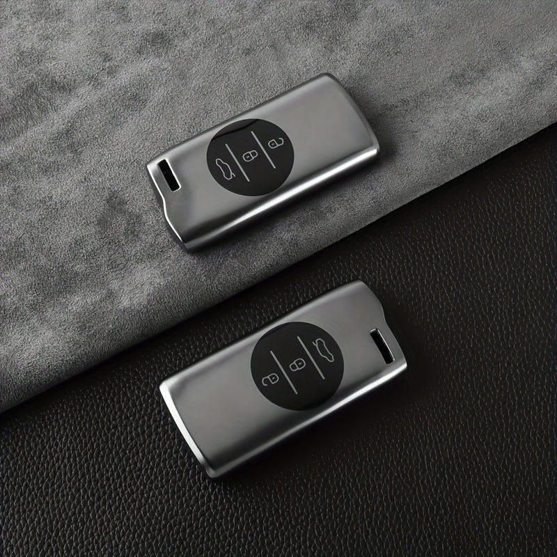 Universal TPU Car Key Fob Cover Protective Case with Keychain Durable