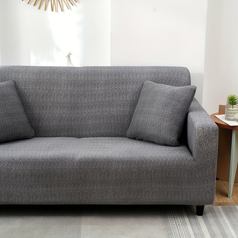 Эластичный чехол для дивана с текстурой на все четыре сезона.